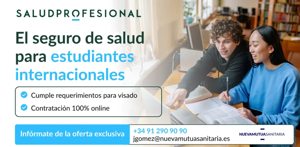 seguro de salud para visa de estudiantes en españa